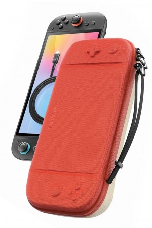 AmazingThing PlayShield EDC Protective Case for Nintendo Switch 2 Red