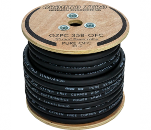 Ground Zero 35 mm² black OFC 30m (X-GZPC 35B-OFC)