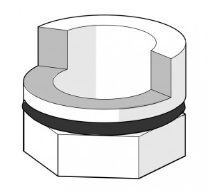 Oras Iztekas Pagrieziena Ierobežotājs, 120° (159670/10)