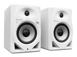 Pioneer DJ - DM-50D-BT monitor speakers (White) (DM-50D-BT-W)