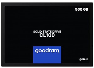 GOODRAM CL100 960GB 2.5 Inch SSD SATA (SSDPR-CL100-960-G3)