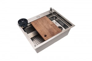 WISENT Daudzfunkcionālā Virtuves Izlietne no Nerūsējošā Tērauda 60×45cm (WM37546)