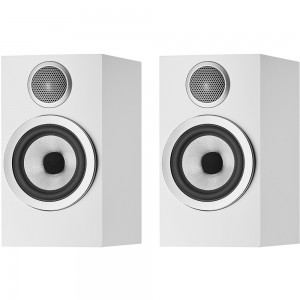 Bowers & Wilkins Bookshelf Speaker 707 S3, Satin White, 2Pcs