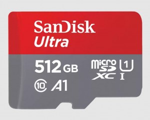 SanDisk Ultra microSD with SD Adapter 512GB SDSQUAC-512G-GN6MA