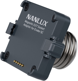 Nanlux Evoke 5C Magnetic E27 Socket Adapter