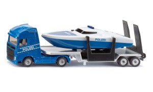 Siku Volvo truck with boat 1757
