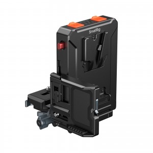SmallRig 5899 Intelligent V-Mount Battery Adapter Plate Compatible with Arca-Swiss