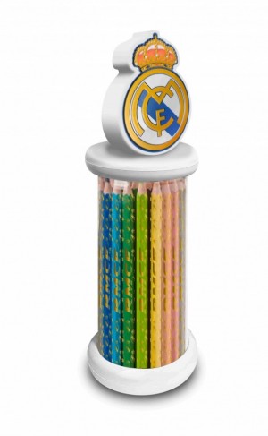 Set Lapices 12 Colores Real Madryt