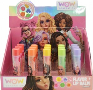 Lip balm WoW MIX display 20pcs