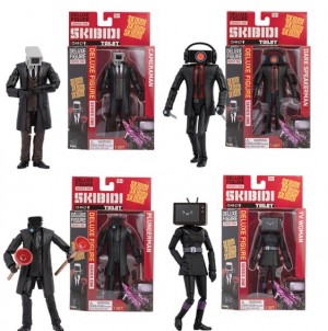 Skibidi Toilet - Deluxe figurines 15 cm