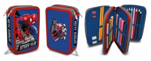 Pencil case with accessories Spiderman