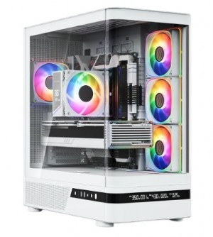 PC case Volcano AQ200 ARGB MIDI WHITE