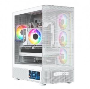 PC case Volcano AQ400 ARGB MIDI WHITE