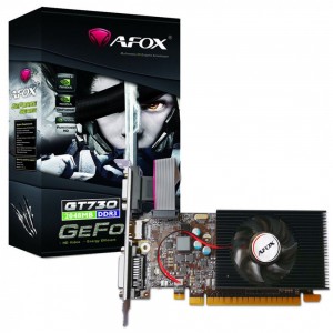 Graphics card GeForce GT 730 1GB DDR3 64Bit DVI HDMI VGA LP Fan V1
