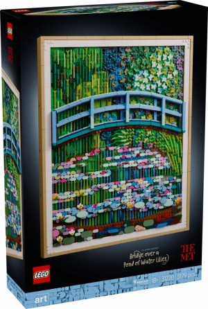 Blocks ART 31220 Claude Monet - Bridge over a Pond of Water Lili