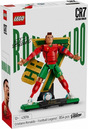 Blocks Editions 43016 Cristiano Ronaldo - Soccer Legend