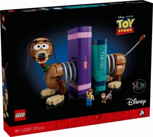 Blocks Disney 43301 Toy Story Slinky Dog Bookends