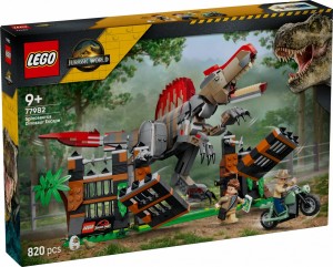 Bricks Jurasic World 77982 Spinosaurus Dinosaur Escape