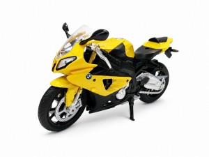 Motorcycle MSZ 1/12 BMW S1000 RR yellow