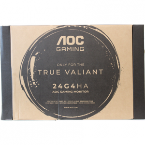 SALE OUT. AOC 24G4HA 23,8“ 1920x1080/16:9/300 cd/m²/1 ms/HDMI, DisplayPort, Headphone out | SALEOUT. 24G4HA | 24 