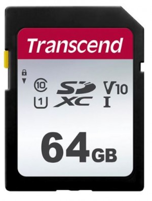 Transcend SDXC 300S 64GB Class 10 UHS-I U1