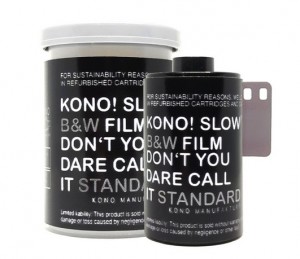 KONO Slow ISO 6 Black and White Negative Film 100-200/36