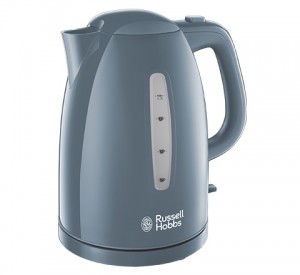 RUSSELL HOBBS Textures Grey 21274-70 electric kettle 1.7 L 2400 W Charcoal