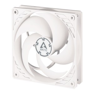 ARCTIC P12 PWM PST (White/White) Pressure-optimised 120 mm Fan with PWM PST