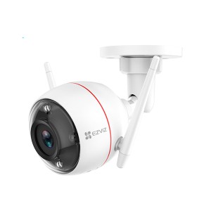 EZVIZ C3W 4MP Pro Smart Outdoor Camera with Colour Night Vision, AI Human Detection with Alarm & Strobe