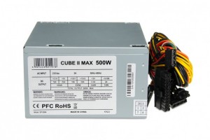 iBox CUBE II power supply unit 500 W ATX Silver