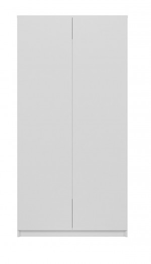 Topeshop SD-90 BIEL KPL bedroom wardrobe/closet 7 shelves 2 door(s) White
