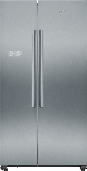 Siemens iQ300 KA93NVIFP side-by-side refrigerator Freestanding 580 L F Stainless steel