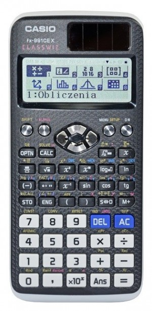 CASIO SCIENTIFIC CALCULATOR FX 991CEX CLASSWIZ BLACK, 12-DIGIT DISPLAY