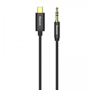 Baseus Yiven USB-C to 3.5mm mini jack audio cable 1.2m (Black) (CAM01-01)