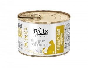 4VETS Natural Urinary No Struvit Cat - wet cat food - 185 g