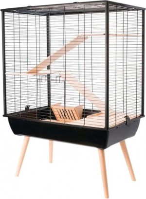 Zolux Neo Cosy cage for large rodents H80, colour black
