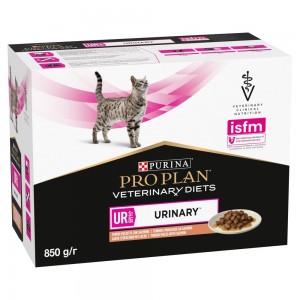 PURINA Pro Plan Veterinary Diets UR St/Ox Urinary - wet cat food - 10 x 85g