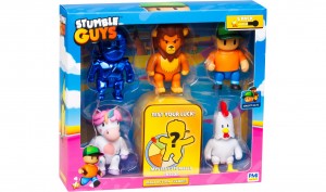 STUMBLE GUYS - MINI FIGURKI- DELUXE 6 FIGUREK VER.A