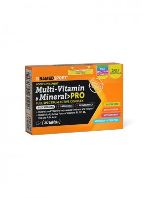 Dietary supplement - NAMEDSPORT Multivitamins and minerals Pro