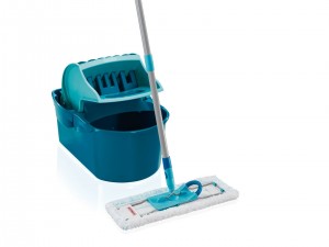 Leifheit 55092 mop Microfibre 8000 ml Dry&wet Microfiber Blue, Grey