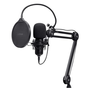 Trust GXT 270 Emita II+ Black Podcast microphone