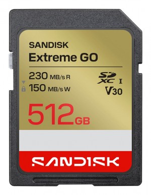 SanDisk Extreme GO 512 GB SDXC UHS-I