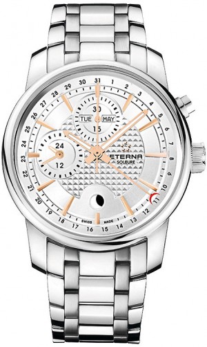 Eterna Soleure  Moonphase Chronograph Men's Watch 8340.41.18.1225