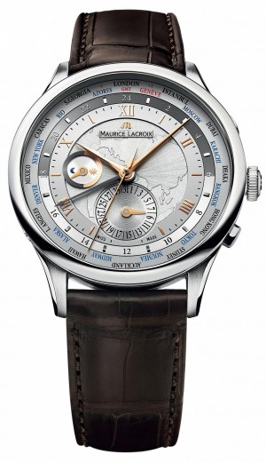 Maurice Lacroix Masterpiece Worldtimer Men's Watch MP6008-SS001-110