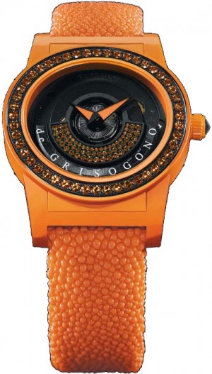 DeGrisogono Tondo by Night  Ladies Watch Tondo-by-Night-Orange