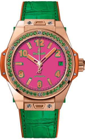 Hublot Big Bang One Click Pop Art 39mm Ladies Watch 465.OG.7398.LR.1222.POP16