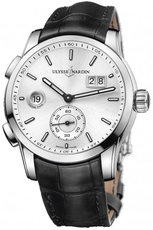 Ulysse Nardin Dual Time Manufacure Men's Watch 3343-126.91