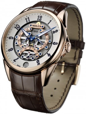 Milus Tirion TriRetrograde Seconds Men's Watch TIRI600