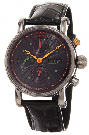 Chronoswiss Sirius Chronograph Day Date Men's Watch CH-7545K-BK1