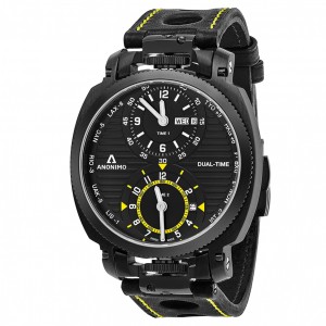 Anonimo Militaire Automatic Dual Time Men's Watch AM-1200.02.002.A01